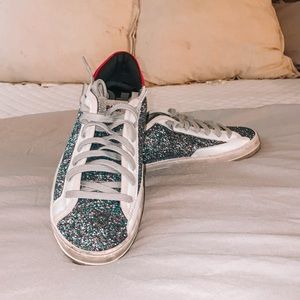 P448 designer shoes. Great golden goose dupe.